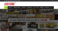 Desktop Screenshot of choyal.com